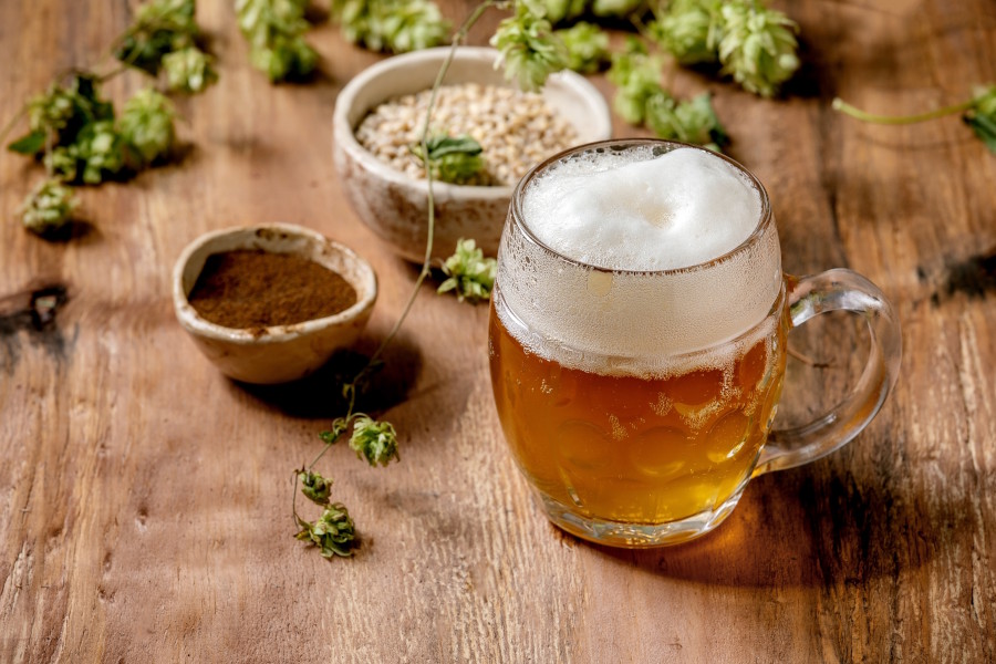 Partner Bier im Krug